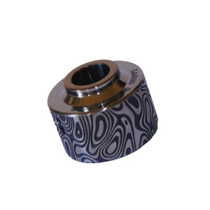 Damascus Venna Cap Titanium (Deep Engraved)  - Damascus Venna Cap Titanium #2B013