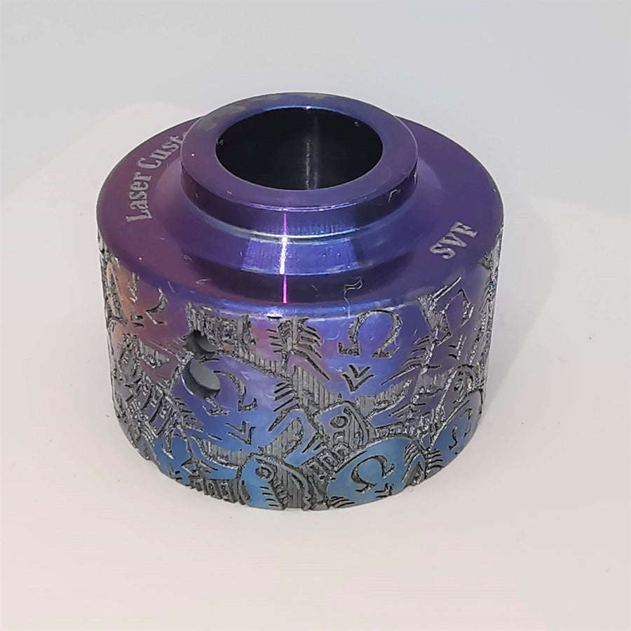 Venna Cap Titanium DE (Deep Engraving) SvF Return Skulls #214