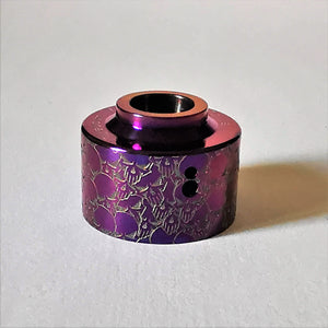 ReseT Skulls Venna Cap Titanium gravé  - ReseT Skulls Haku Venna Cap Titanium Engraved #23