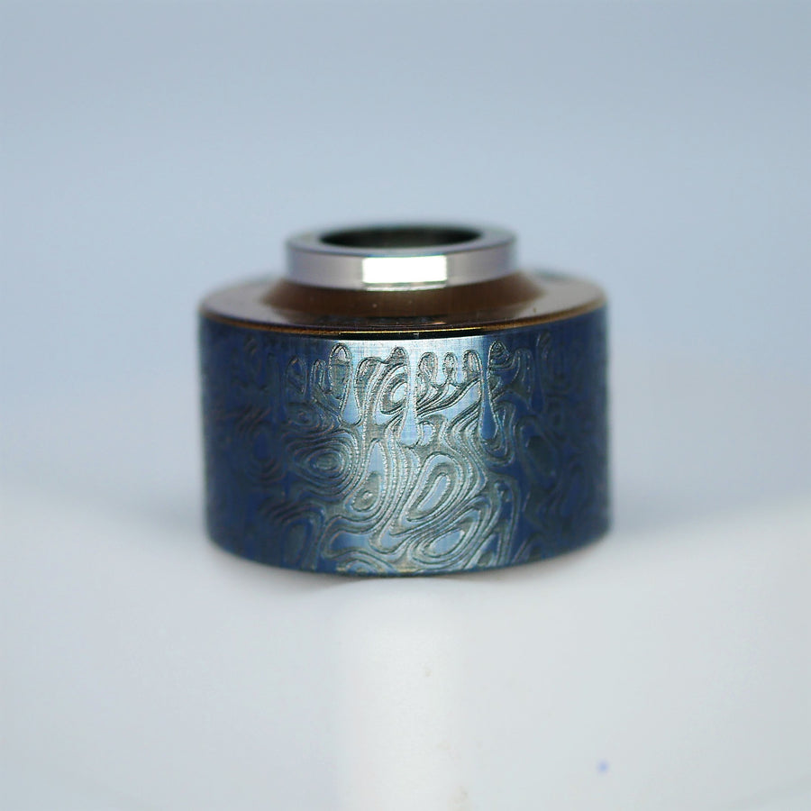 Damascus Venna Cap Titanium gravé  - Damascus Engraving #2BC028