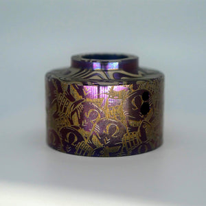 Haku Venna Cap Titanium DE (Deep Engraving) SVF Return Skulls #313