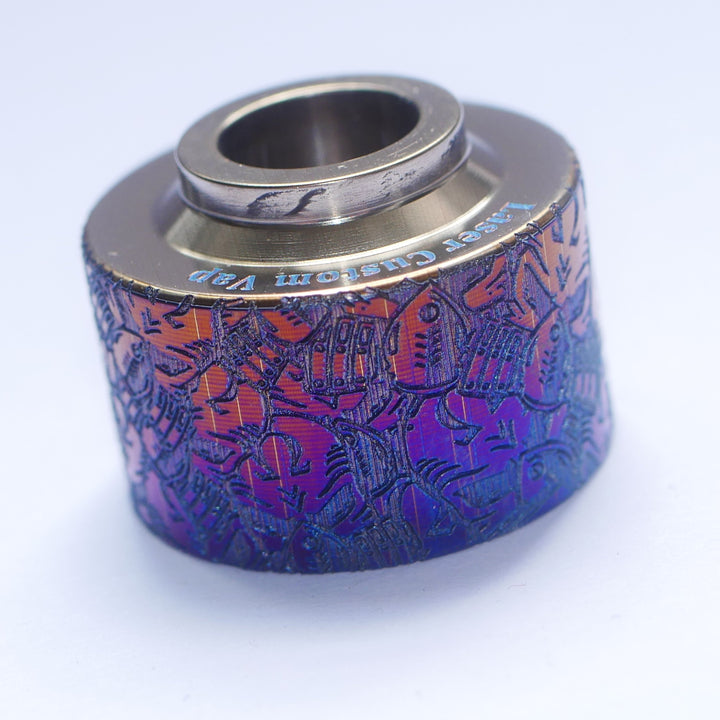 Venna Cap Titanium DE (Deep Engraving) SvF Return Skulls #316