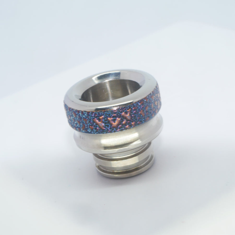 Titanium drip tip GHOST Ed by Laser Custom Vap on Divavap.com