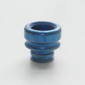 Bicolor Titanium drip tip by Laser Custom Vap Divavap.com