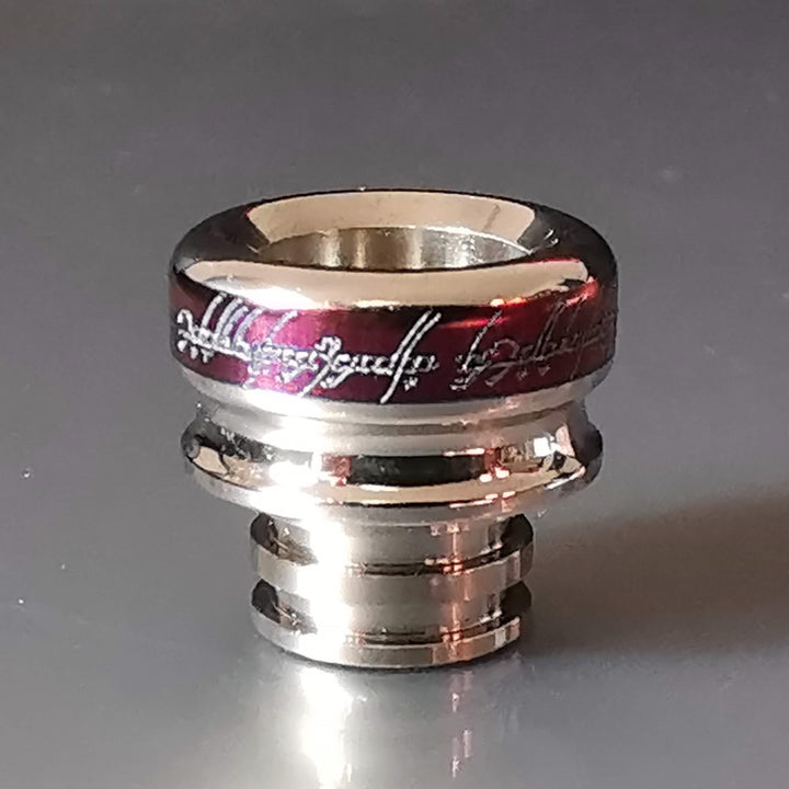 Titanium drip tip LOTR by Laser Custom Vap on Divavap.com