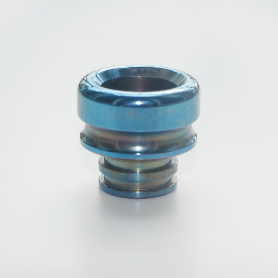 Bicolor Titanium drip tip by Laser Custom Vap Divavap.com