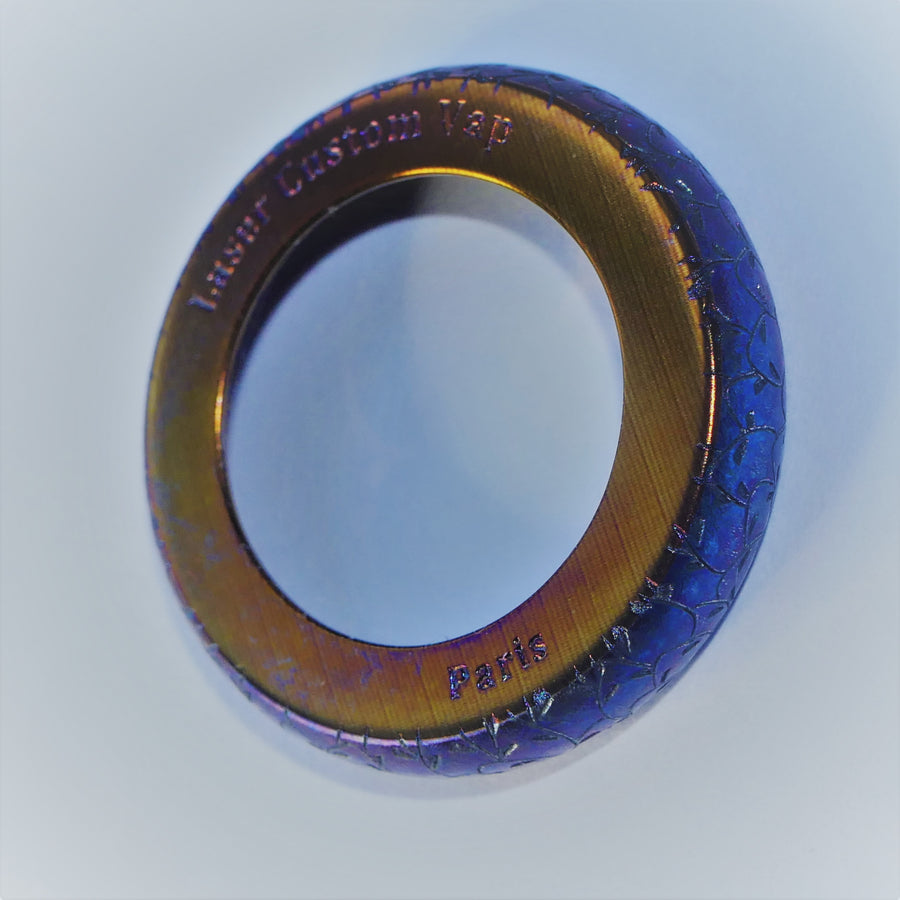 Titanium 22/24mm Beauty Ring ALIEN Edition #7