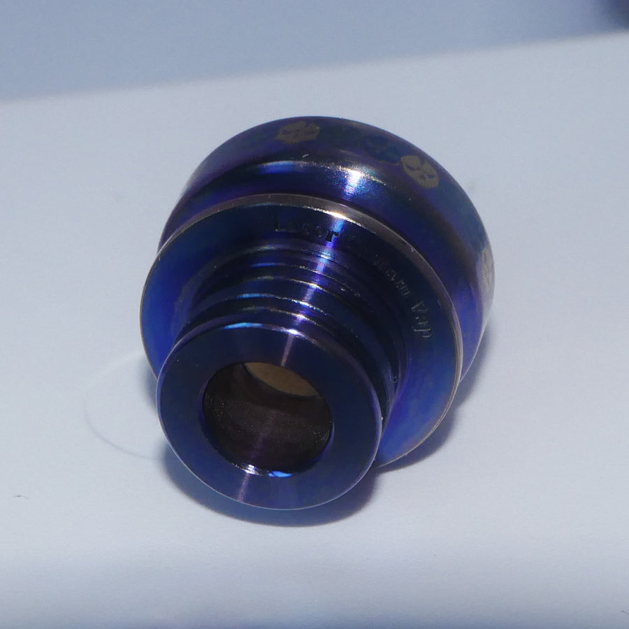 Titanium 510 drip tip LCV Skulls by Laser Custom Vap on Divavap.com