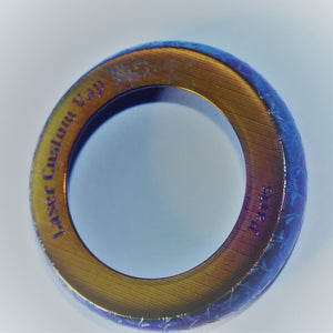 Titanium 22/24mm Beauty Ring ALIEN Edition #8