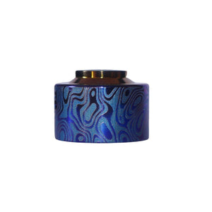 Damascus Venna Cap Titanium gravé  - Damascus Haku Venna Cap Titanium Engraved #2B008