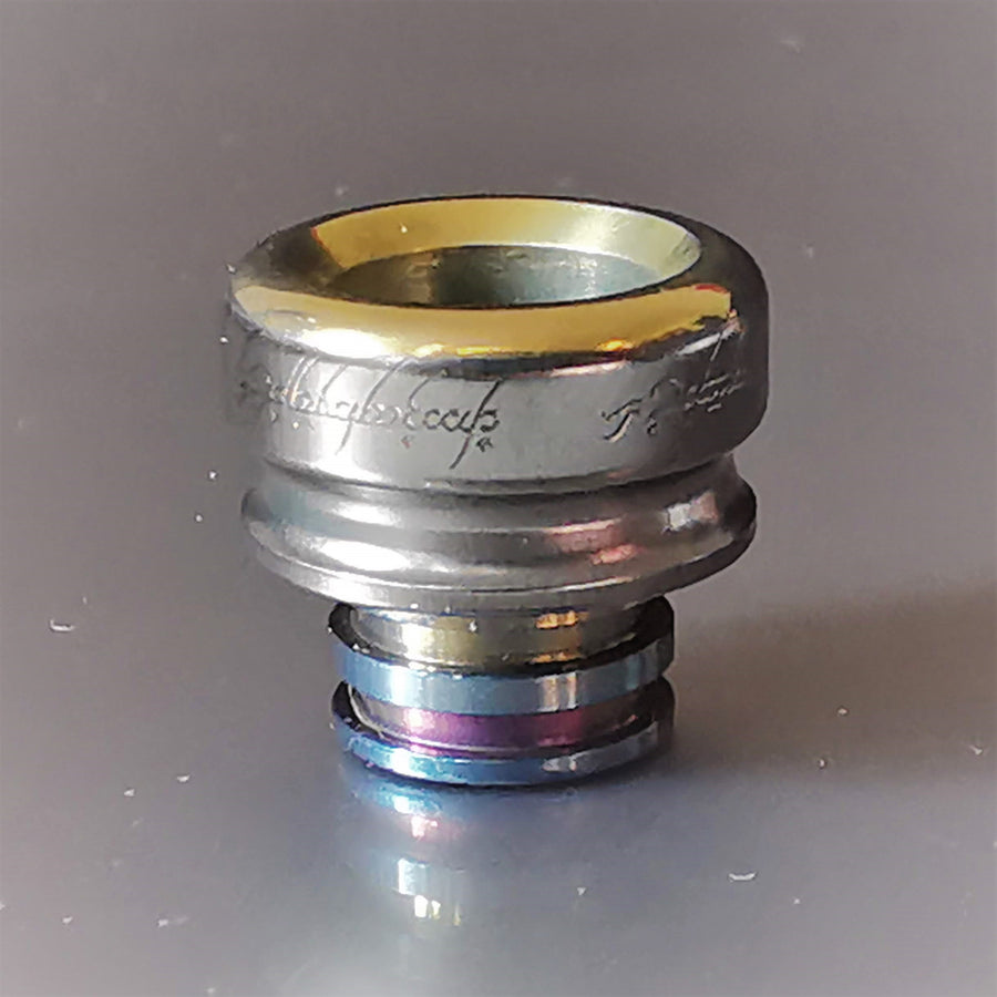 Titanium drip tip LOTR by Laser Custom Vap on Divavap.com