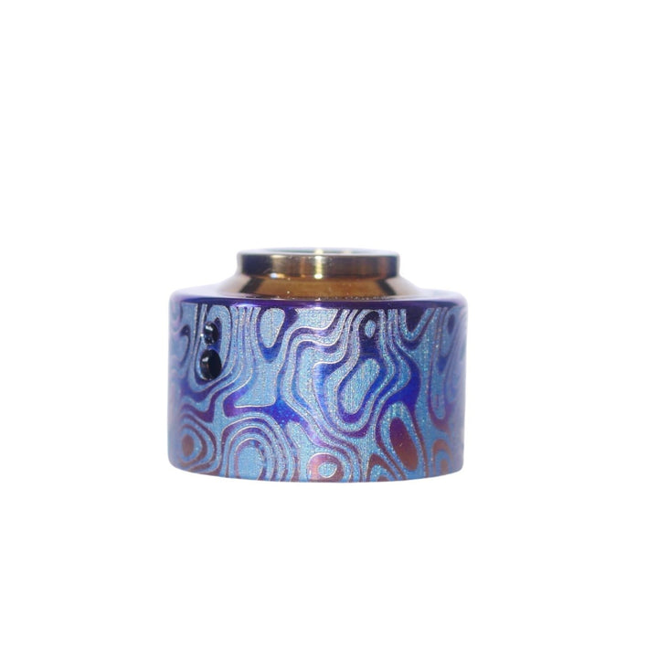 Damascus Venna Cap Titanium gravé  - Damascus Haku Venna Cap Titanium Engraved #2B009