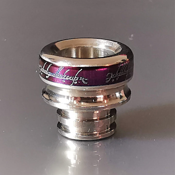 Titanium drip tip LOTR by Laser Custom Vap on Divavap.com