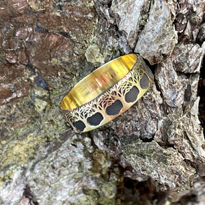Beauty Ring Pandora FOREST Brass 22mm Wowsers #W032