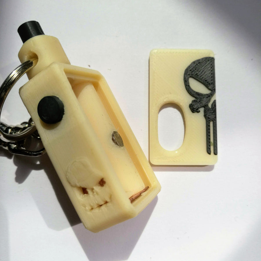 ObM BF Mods porte-clé - Key Ring - Blanc