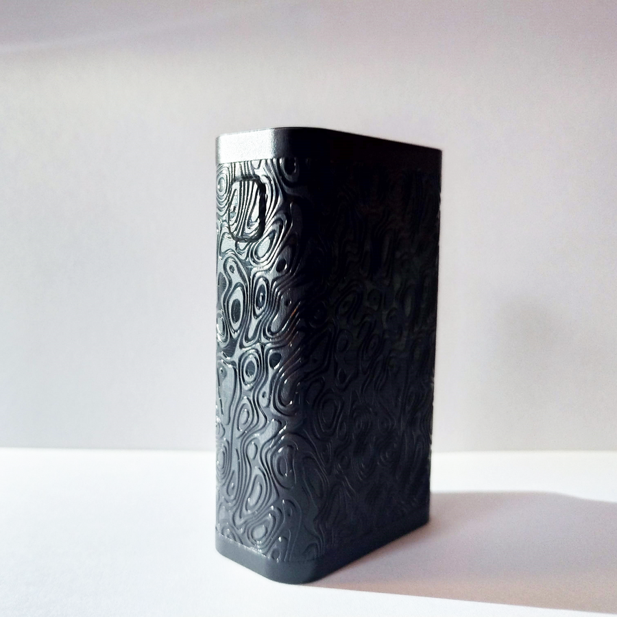 ReseT Mech Full Engraved Damascus - Serial Number #61