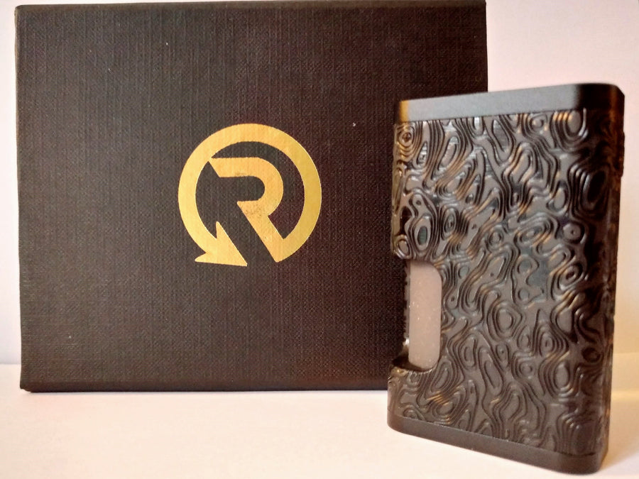 ReseT Mech Full Engraved Damascus - Serial Number #61