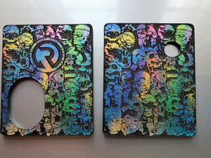 Portes gravées ReseT MINI - Engraved ReseT MINI Panels - ReseT "R" logo
