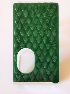 Porte gravée BF mod - Engraved BF Mod Panel - Green 3D