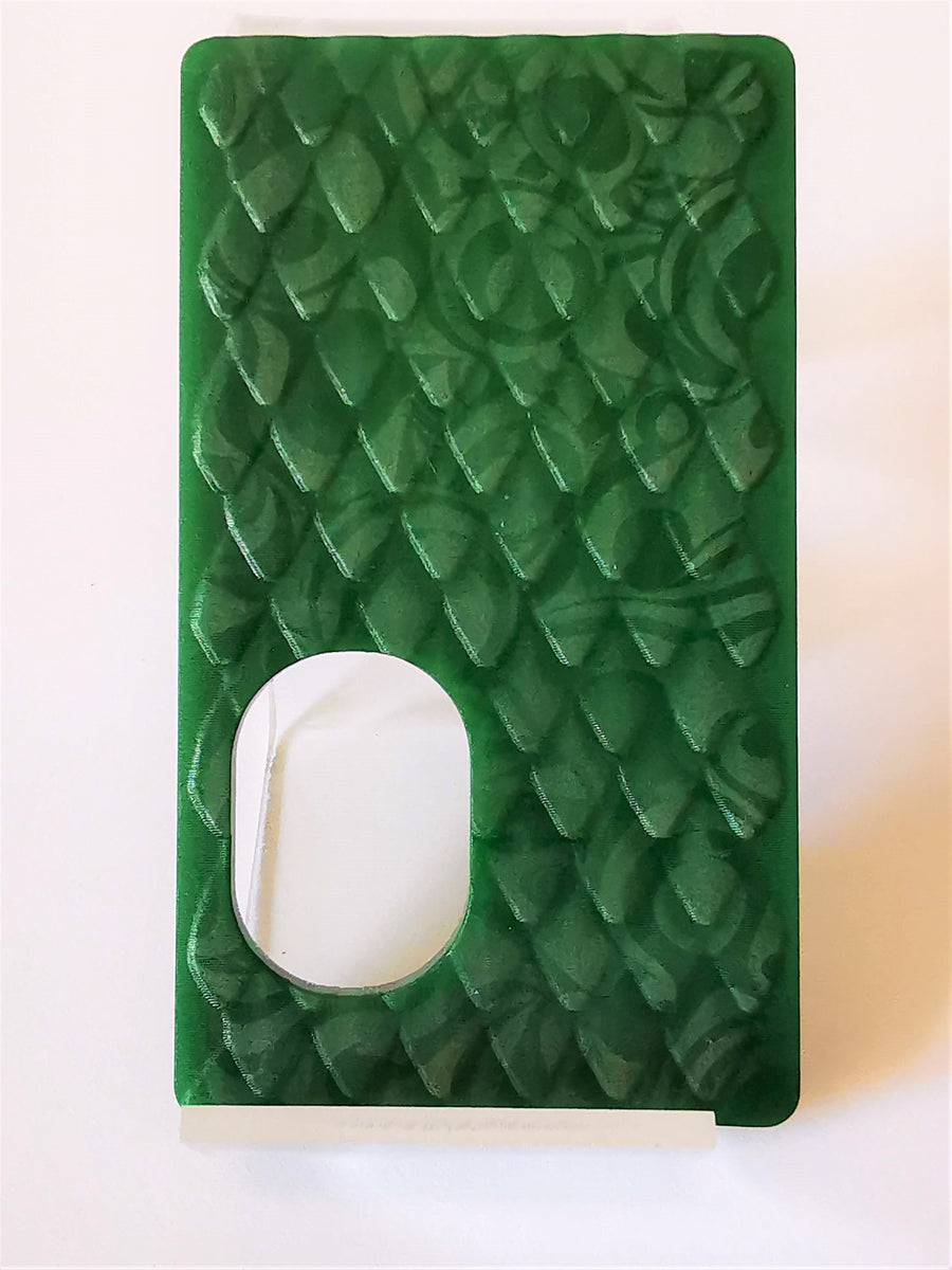 Porte gravée BF mod - Engraved BF Mod Panel - Green 3D