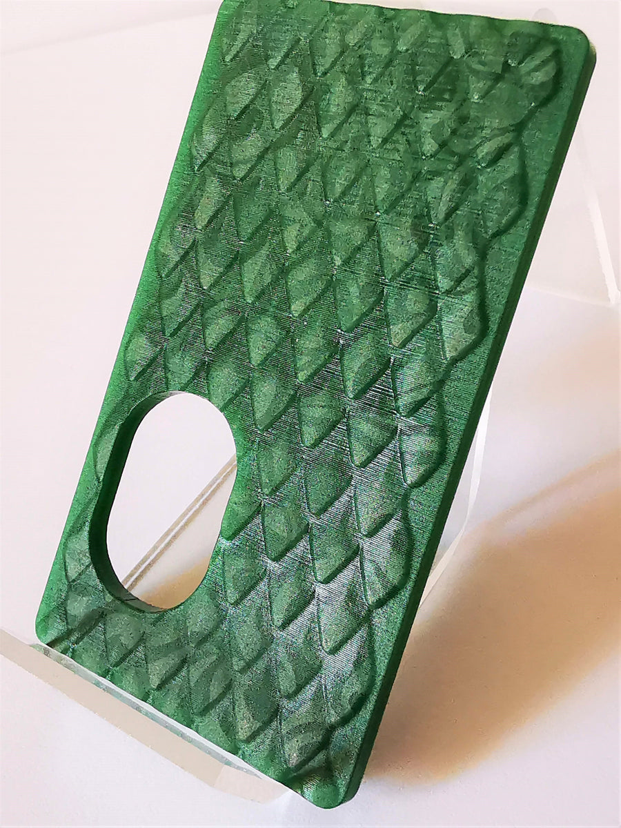 Porte gravée BF mod - Engraved BF Mod Panel - Green 3D