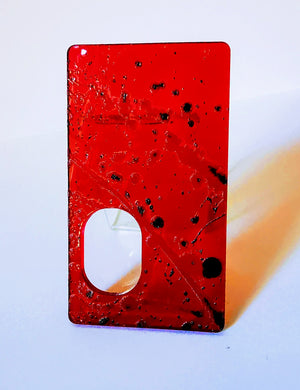 Porte gravée SvF V4 mod - Engraved BF Mod Panel - Red Splatter