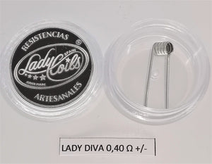 LADY DIVA Coils +- 0.40Ohm - NI80