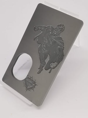 Porte gravée SvF mod Original - Engraved SvF Mod Original Panel - Gray Superman