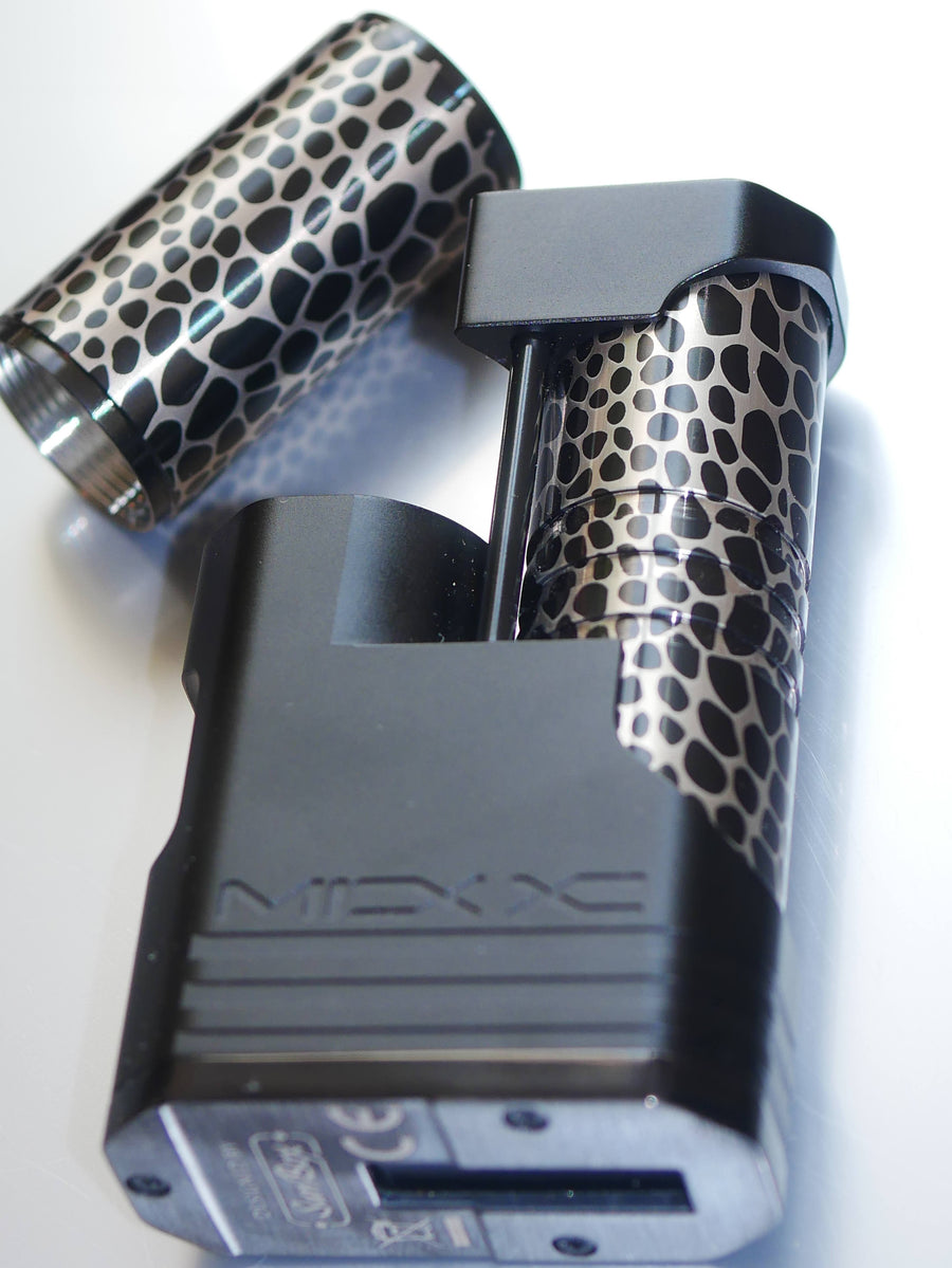 MIXX Aspire x Sunbox - Black Limited Ed engraved tubes
